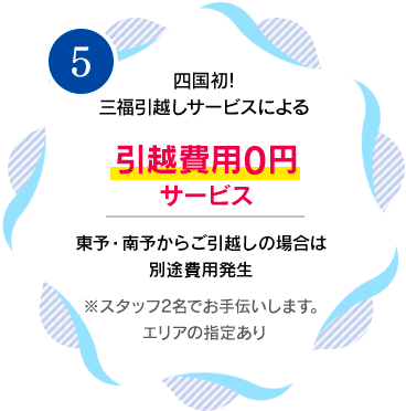 引越費用0円サービス